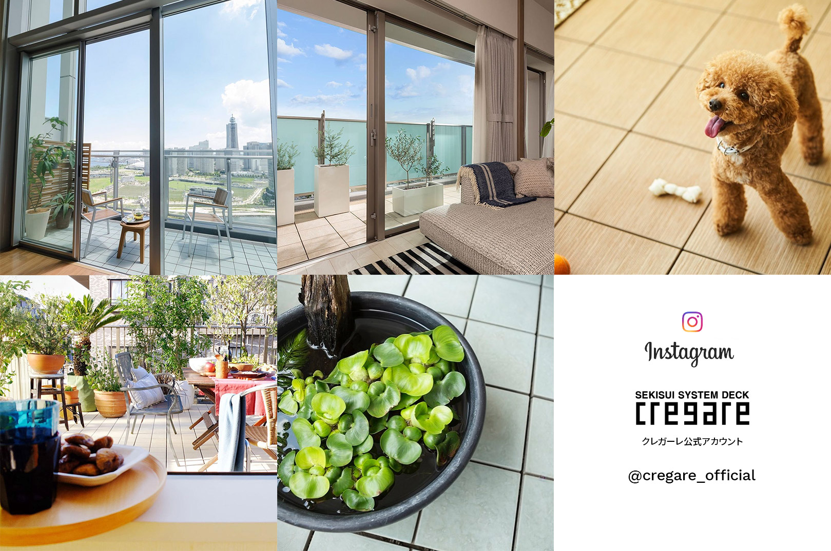 インスタグラム公式アカンウント