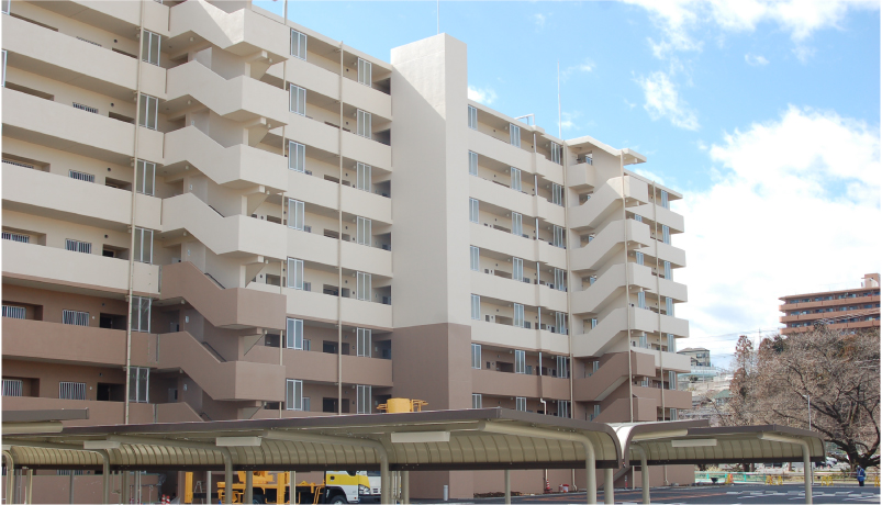 現場レポート 県住入間霞川団地