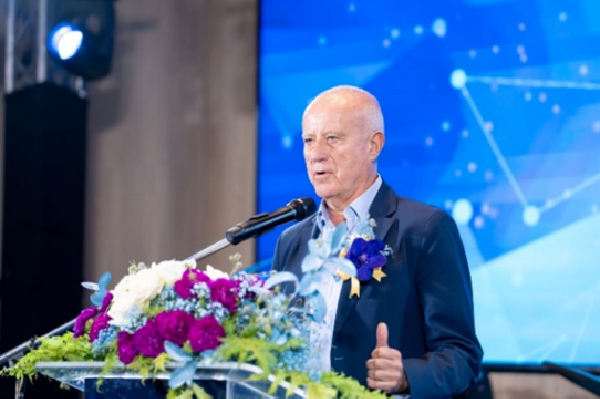 タイの塩素化塩化ビニル樹脂工場の10周年記念行事_挨拶_Vice_President