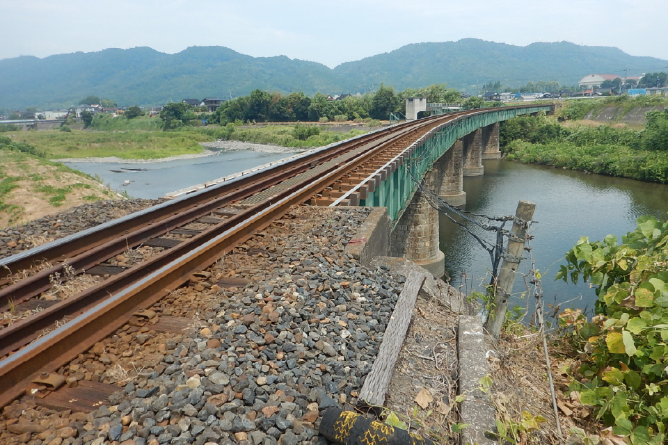 八東川に架かる第一八東川橋梁