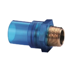 HI継手透明ブルー インサートバルブソケット 透明TS 13XR1/2（品番  