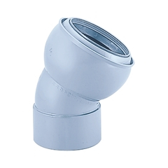 下水道用エスロンパイプ ゴム輪受口30°自在曲管(受口) 30SR-F