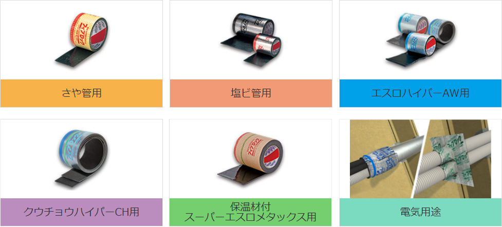 フィブロック(Fiblock)/冷媒管用パテレスキット (熱膨張耐火材 区画 