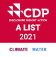 CDP「気候変動」および「水セキュリティ」両部門でAリスト企業に選定