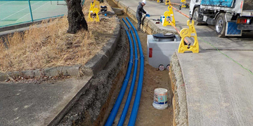 【実績紹介（現場レポート）】福島大学　給水用・消火用埋設配管の改修工事でエスロハイパーAWが採用！