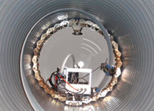 管路更生工法「自動化SPR工法」の写真